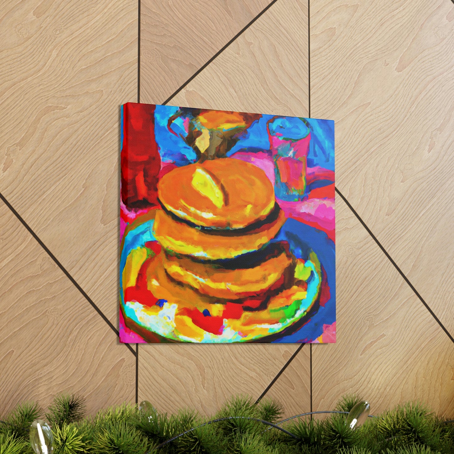 Pancakes in Fauvism - Canvas