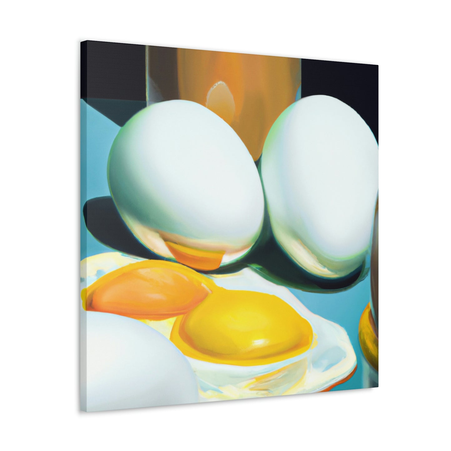 Eggs in Splendor. - Canvas