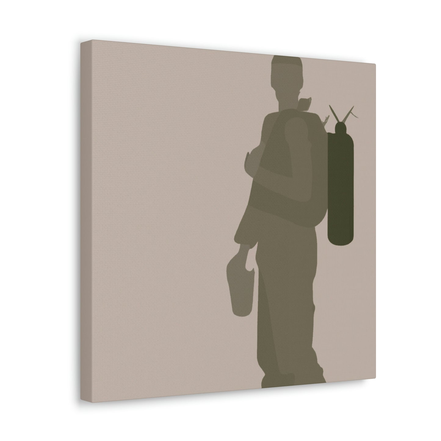 Bomb Disposal Bravado - Canvas