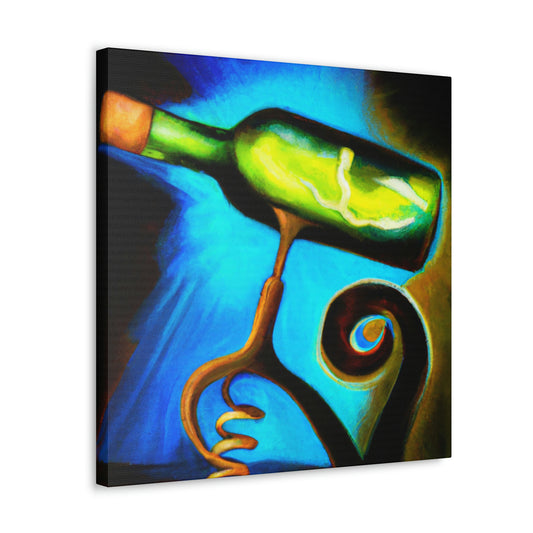 Corkscrew Boils Simmering - Canvas