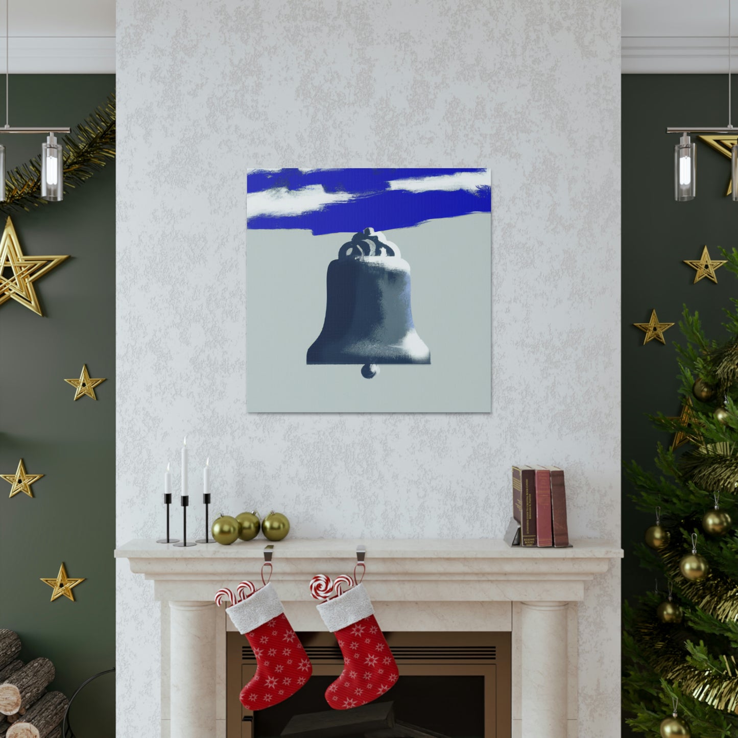 "Liberty Bell Minimalism" - Canvas