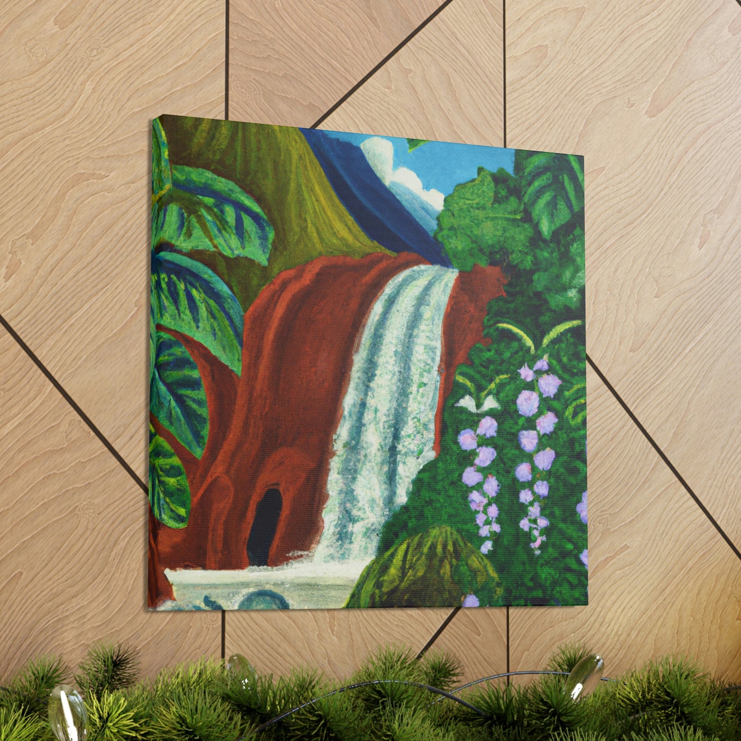 "The Waterfall's Music" - Canvas