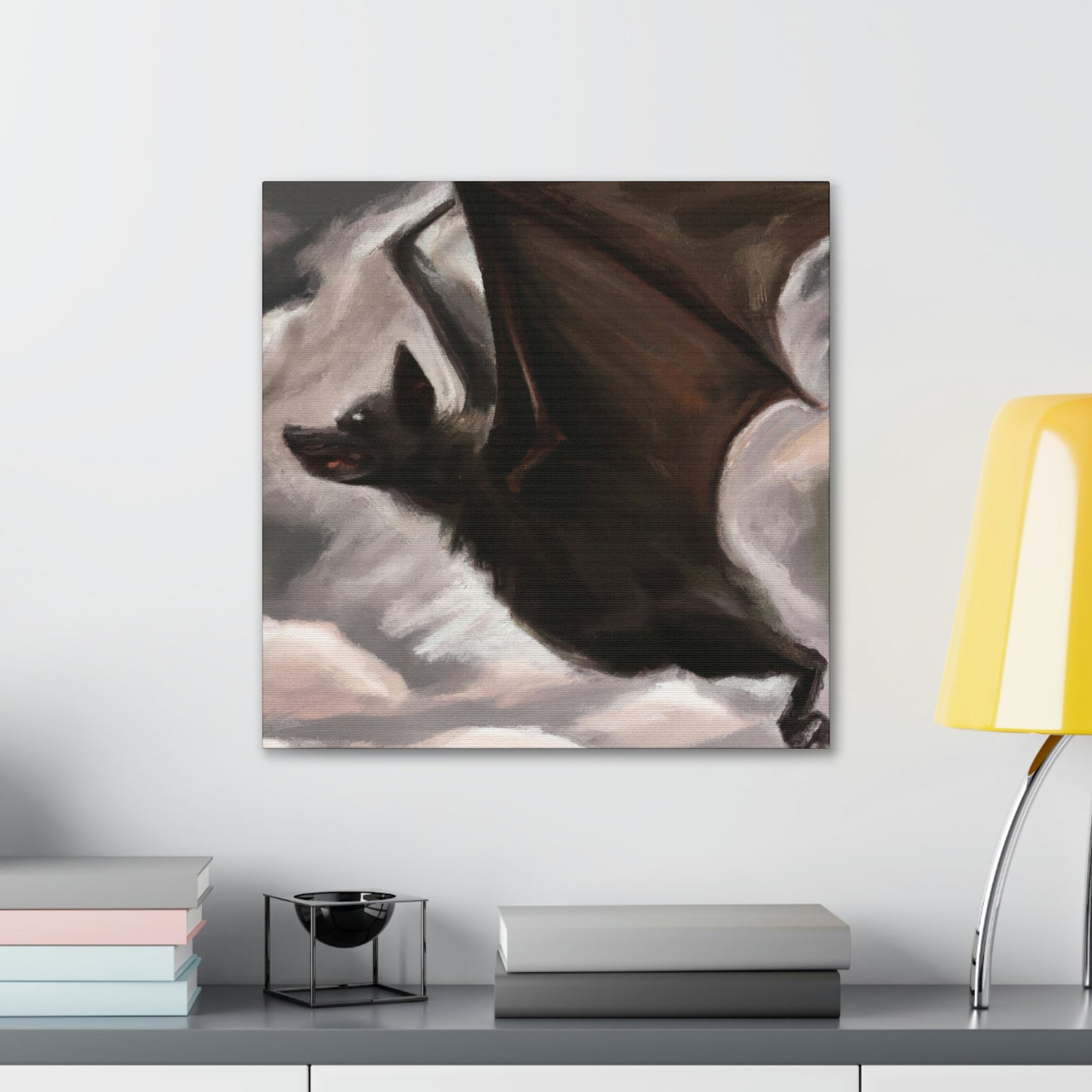 "Skyful of Bats" - Canvas