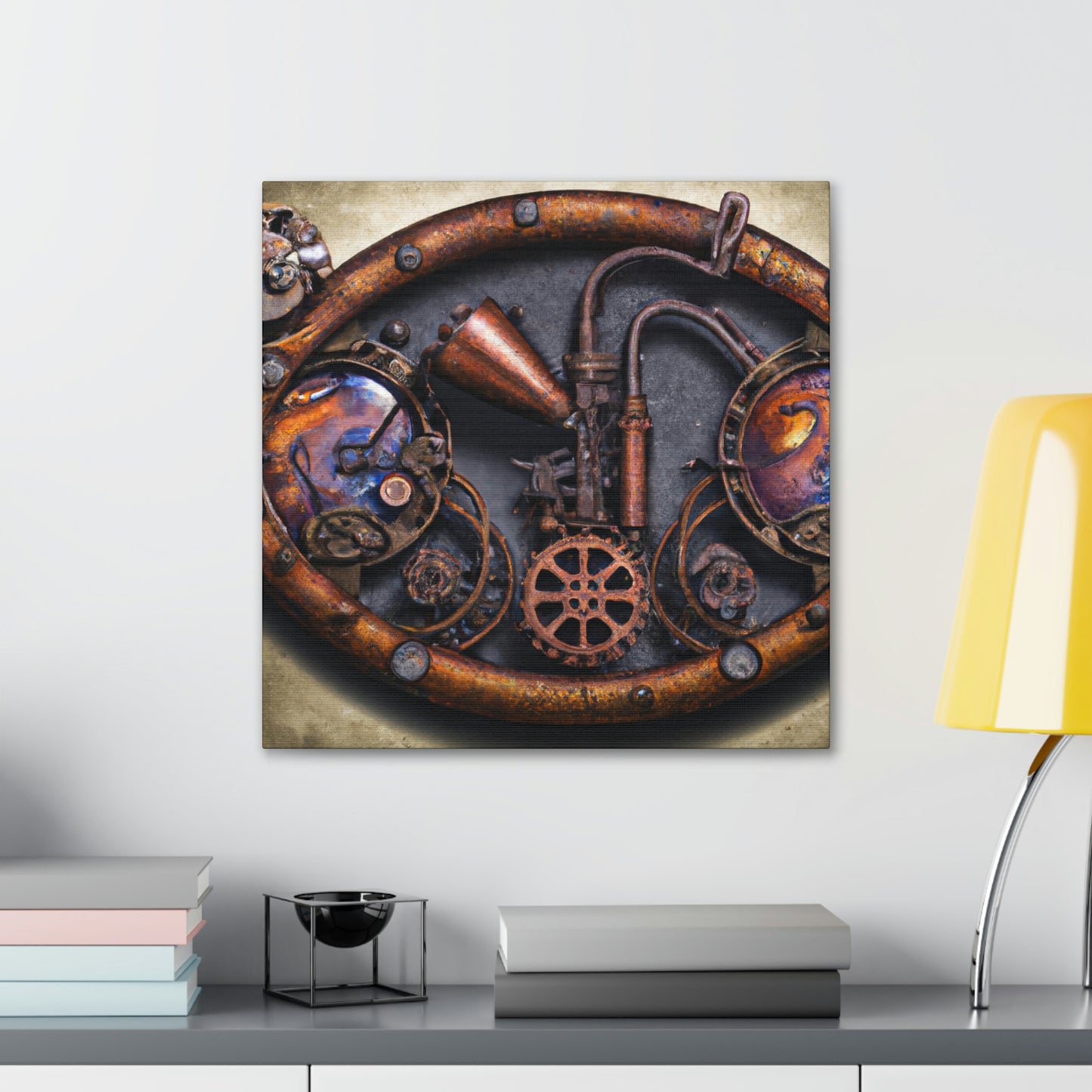 Clockwork Mechanical Majesty - Canvas