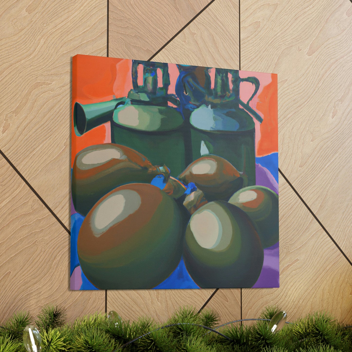 Grenades in Fauvism - Canvas