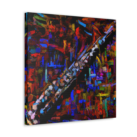 Serenading the Flute - Canvas