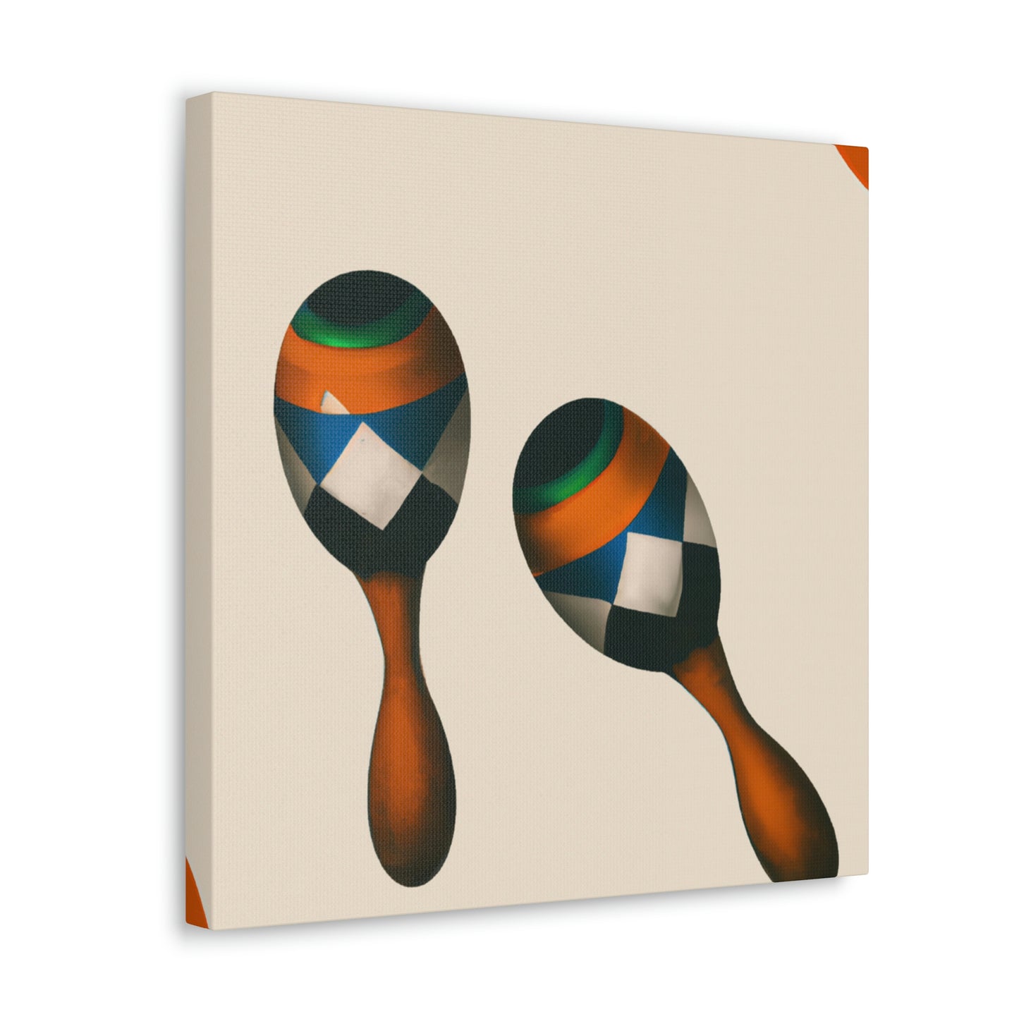 Maracas: A Minimalist Study - Canvas