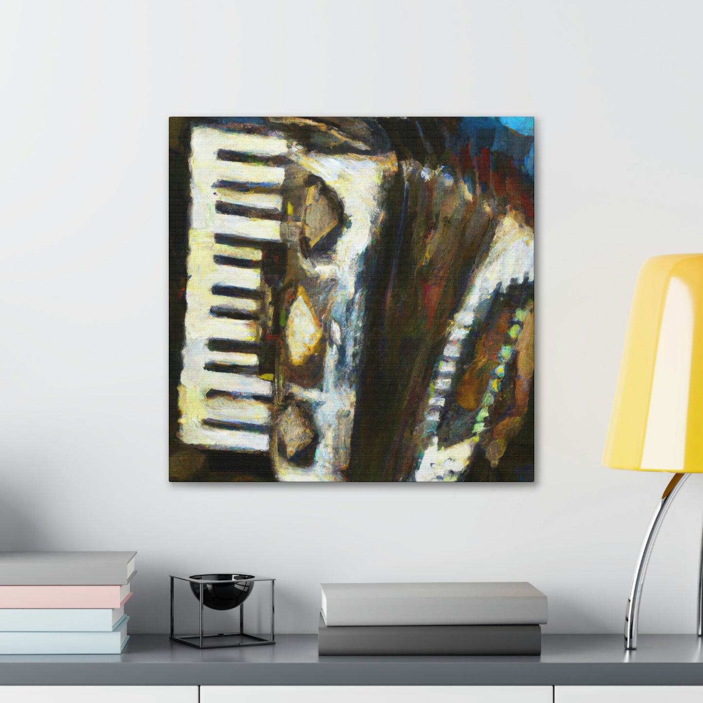 Accordion Epicenter - Canvas