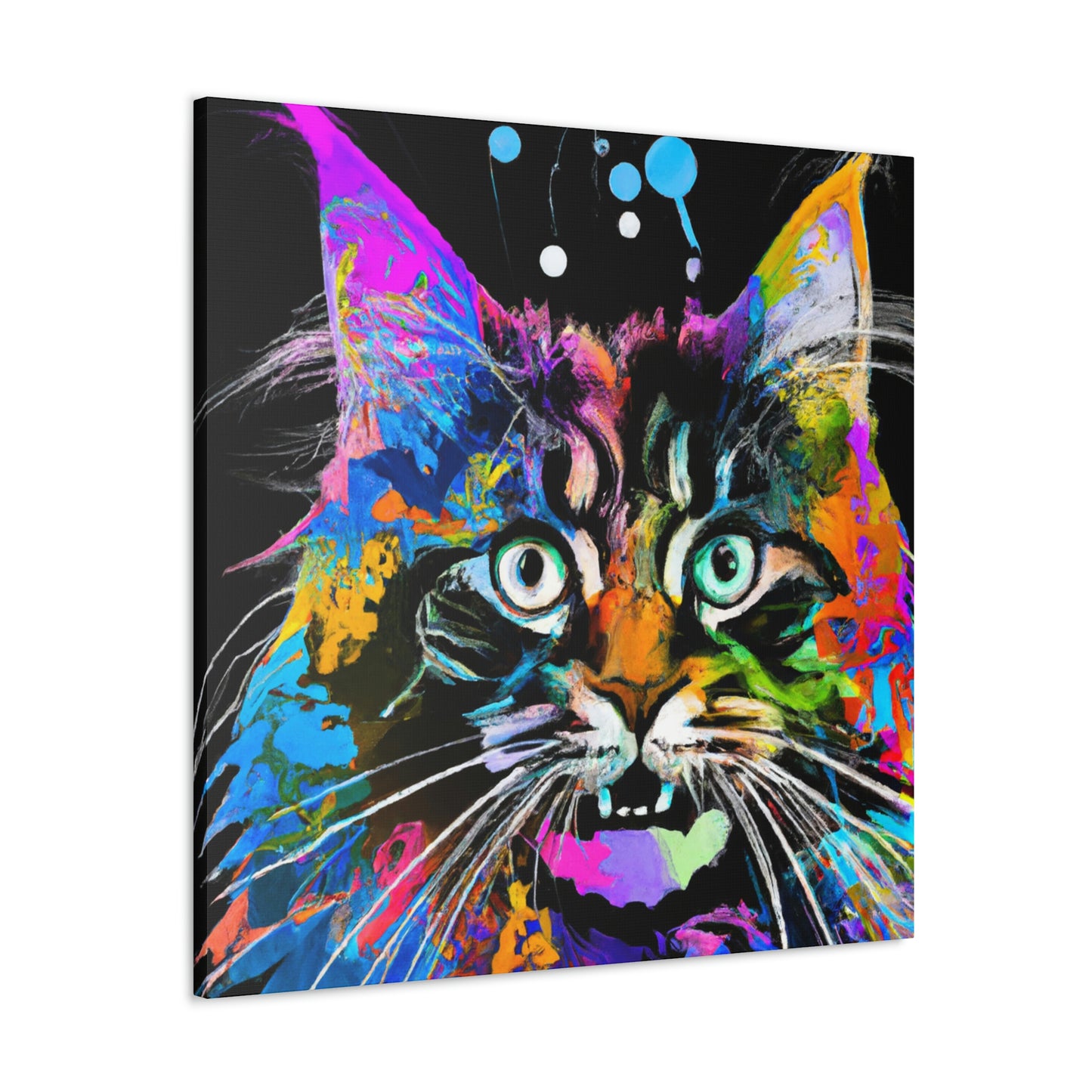 "Maine Coon Pop Art" - Canvas