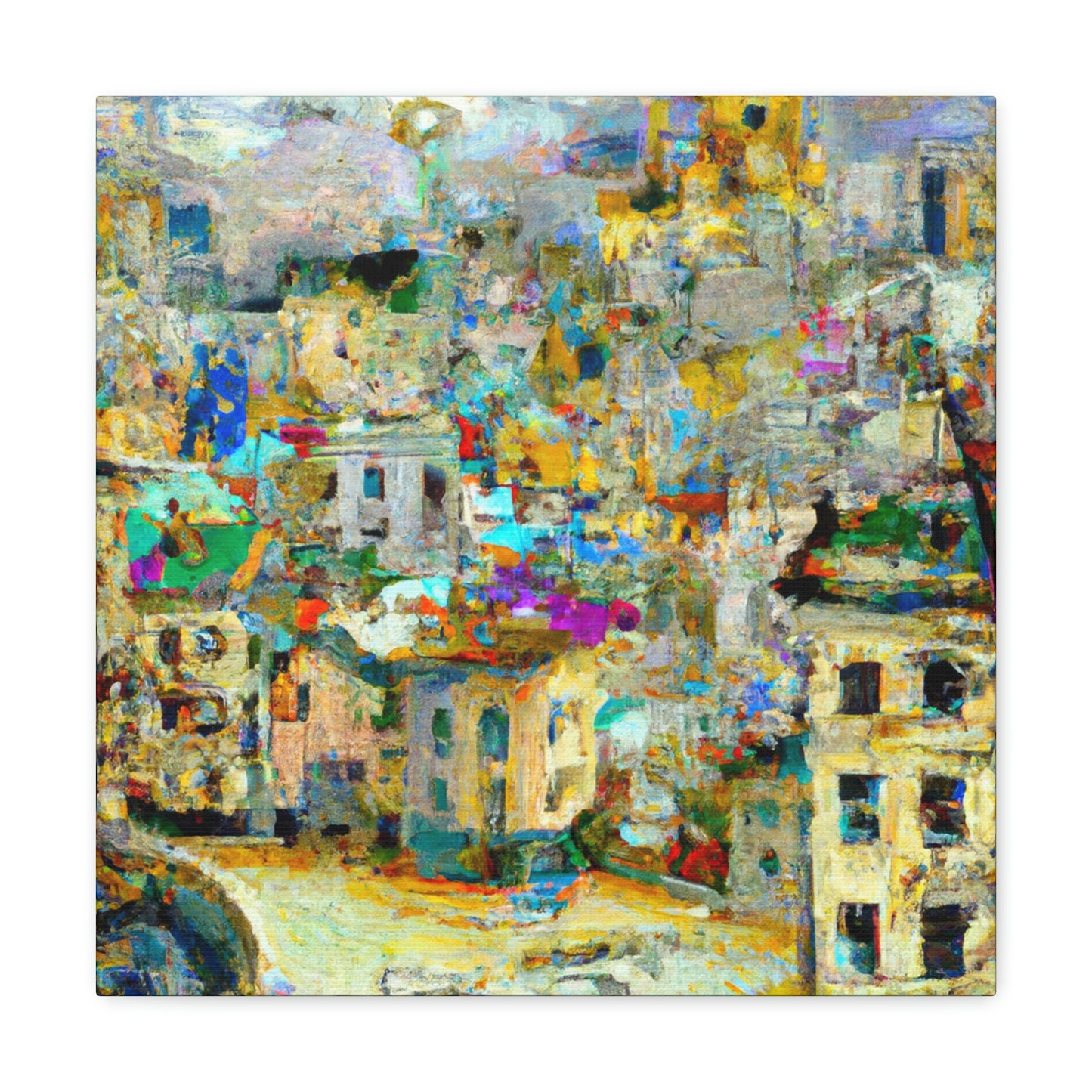 Baroque Expressionist Visions - Canvas