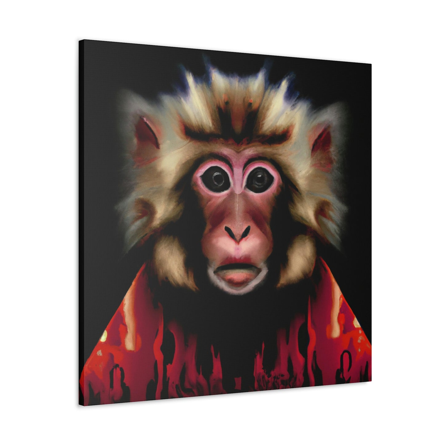 Monkey in Deco style - Canvas