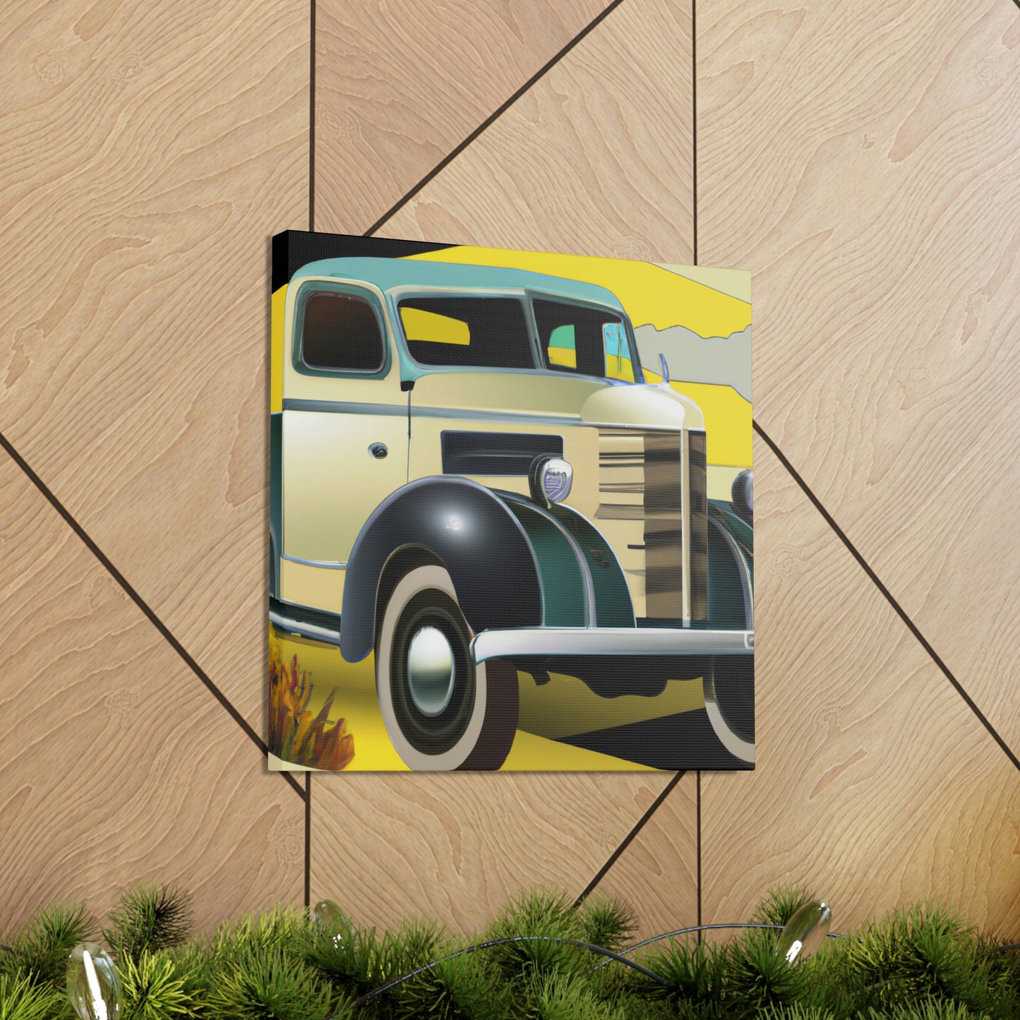 "Dusty Pickup Jubilee" - Canvas