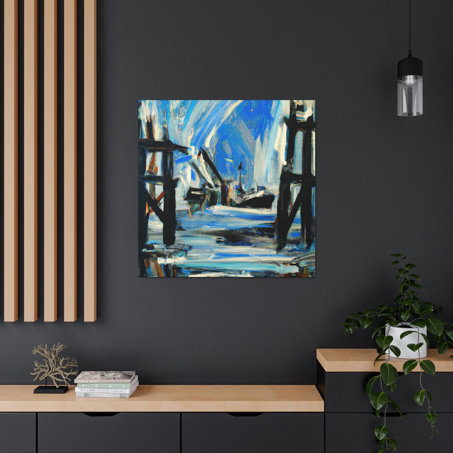 Pier of Expressionism - Canvas