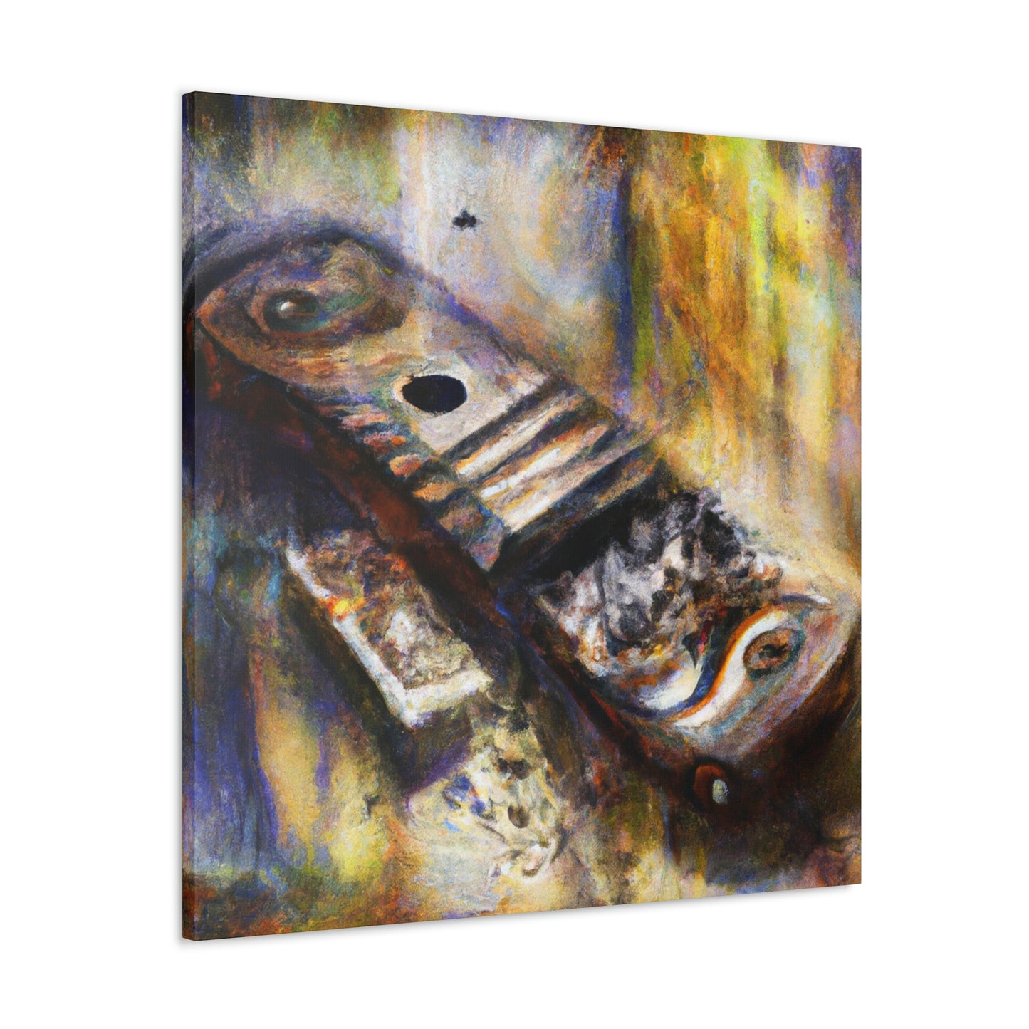 "Harmonica Melody Magic" - Canvas