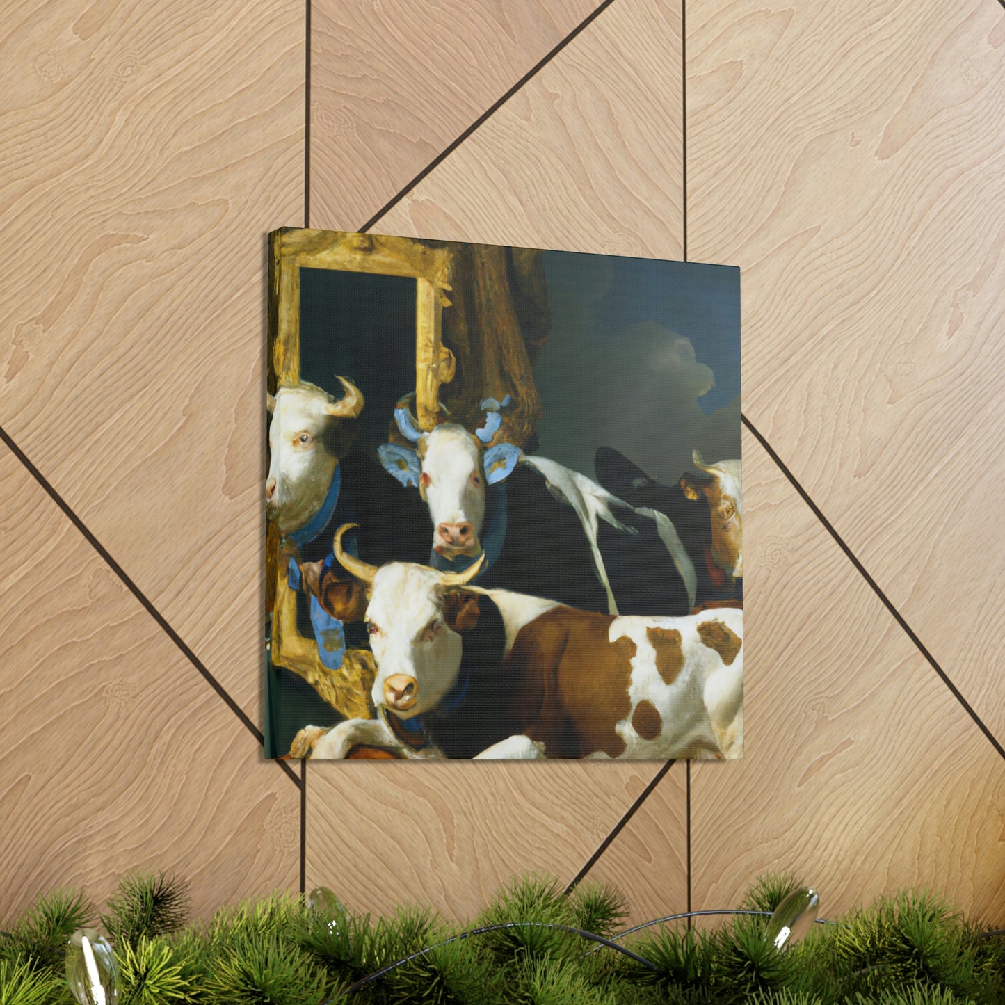 Grazing in the Baroque - Canvas