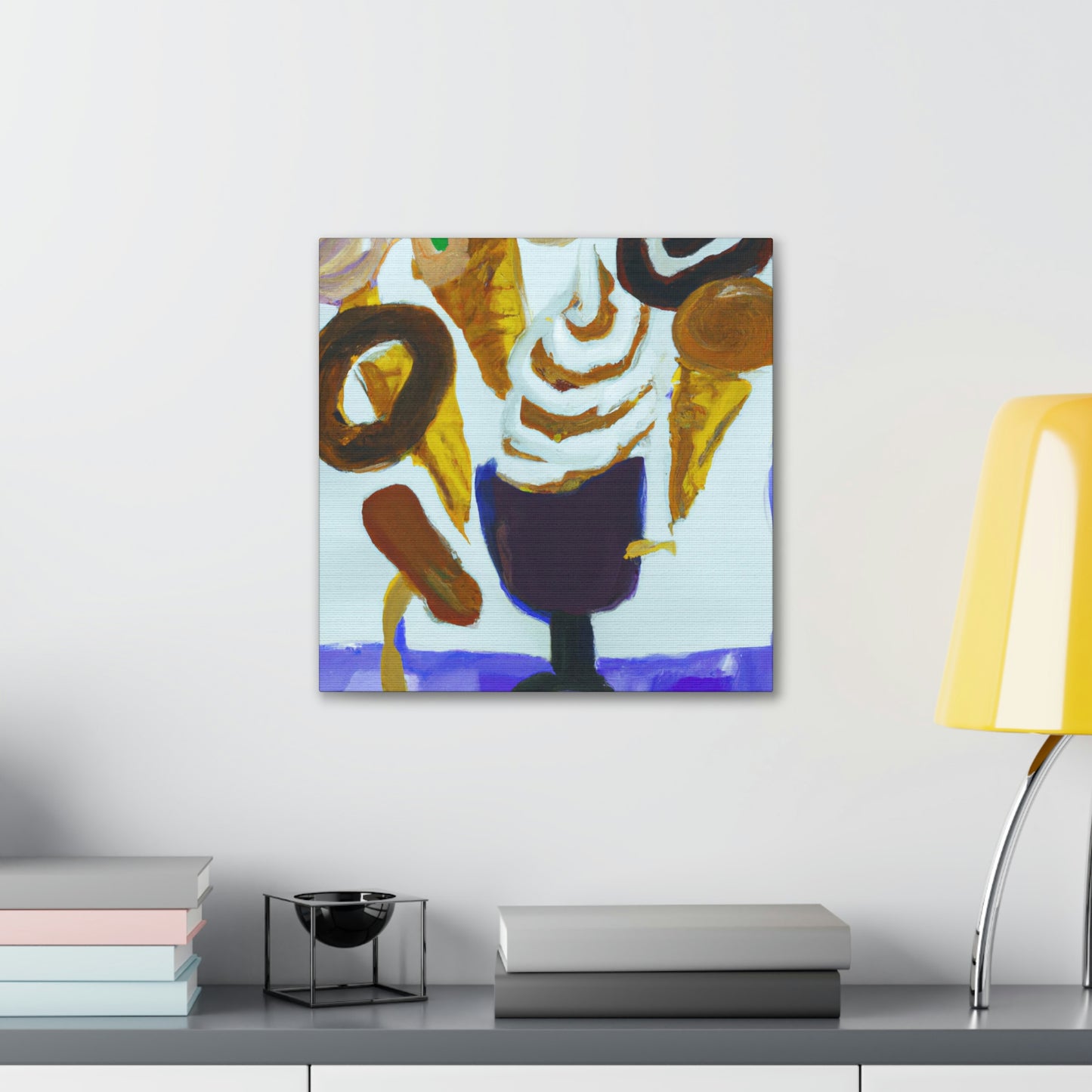 "Ice Cream Fantasia" - Canvas