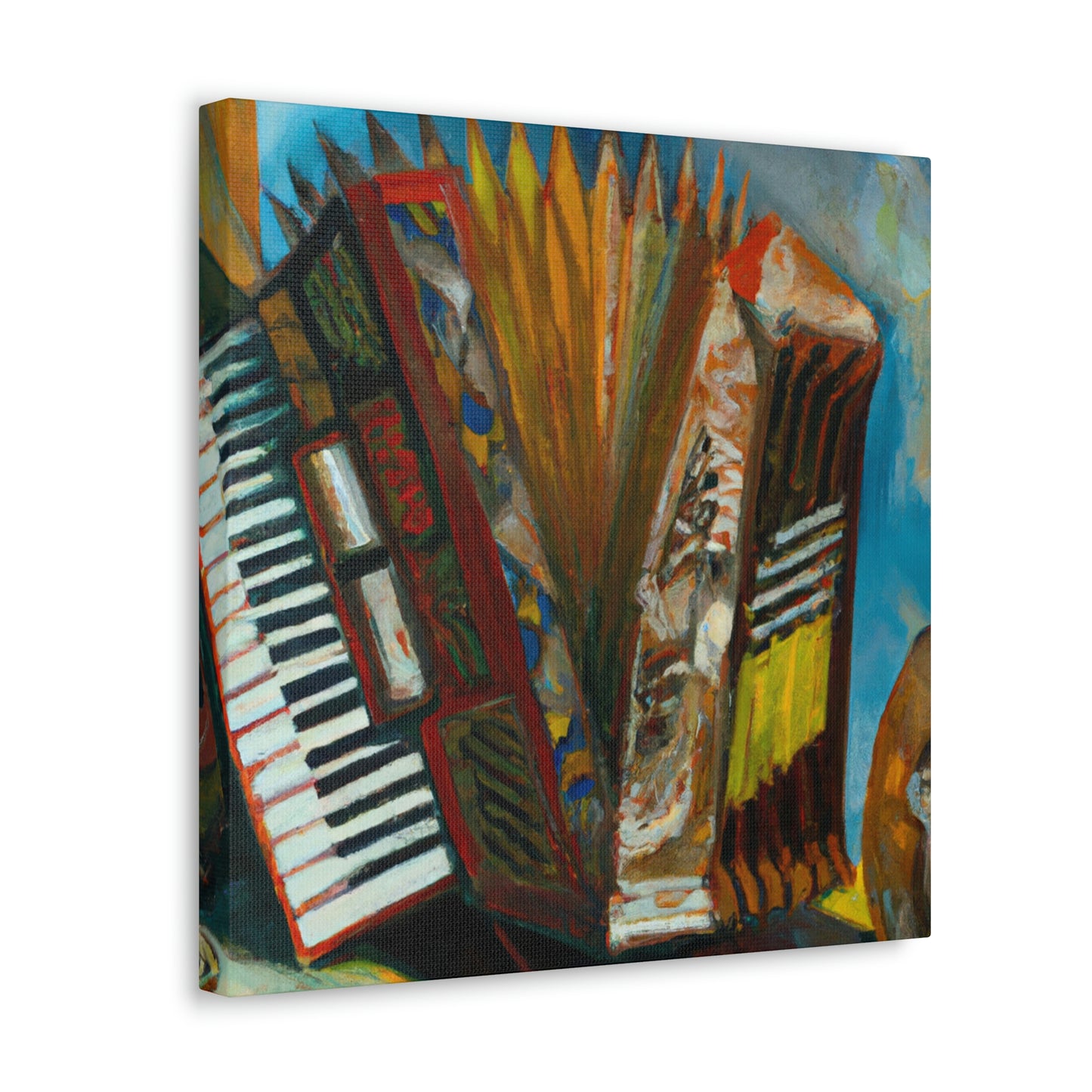 "Accordion in Surreality" - Canvas