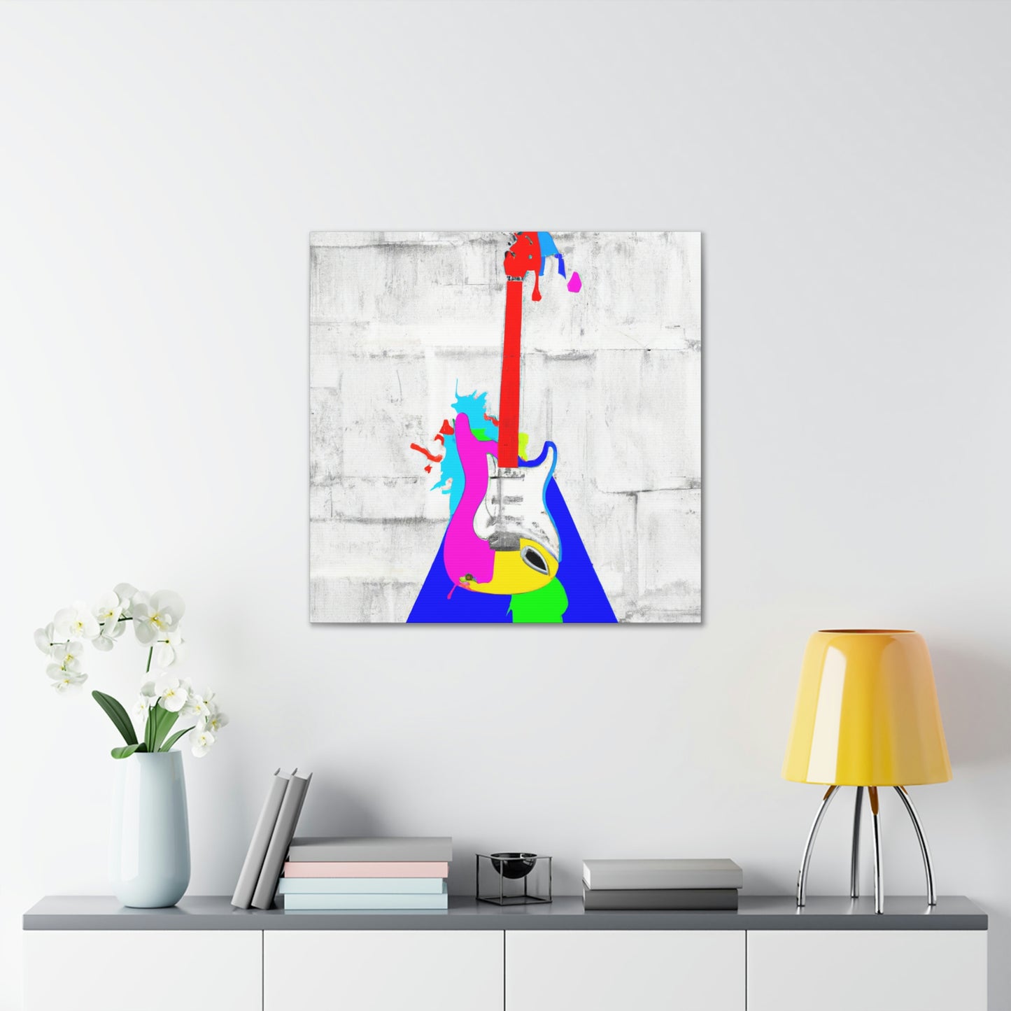 "Fender in Minimalism" - Canvas