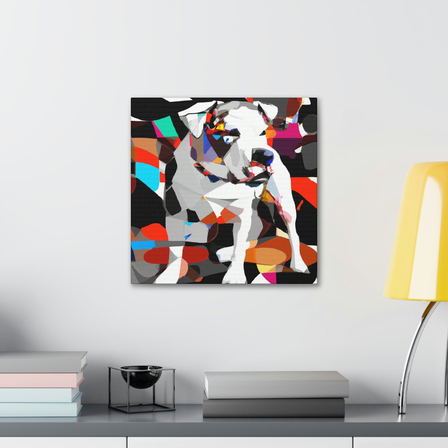 "American Bulldog Iconography" - Canvas