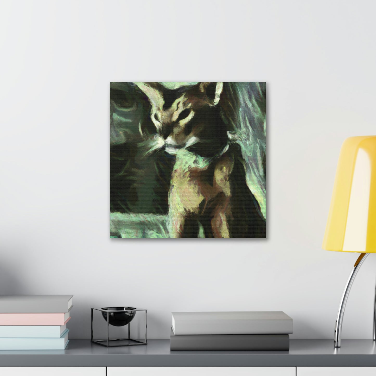 "Abyssinian in Expressionism" - Canvas