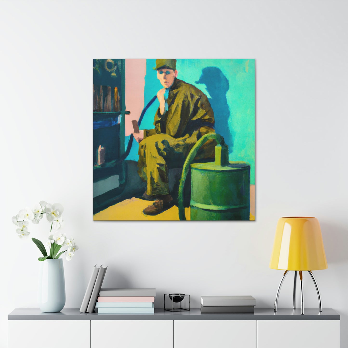 Daring Bomb Disposal - Canvas