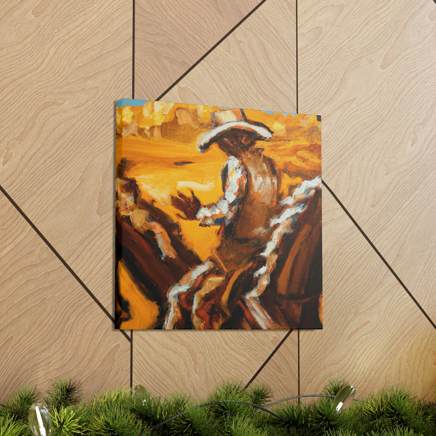 A Western Visionscape - Canvas