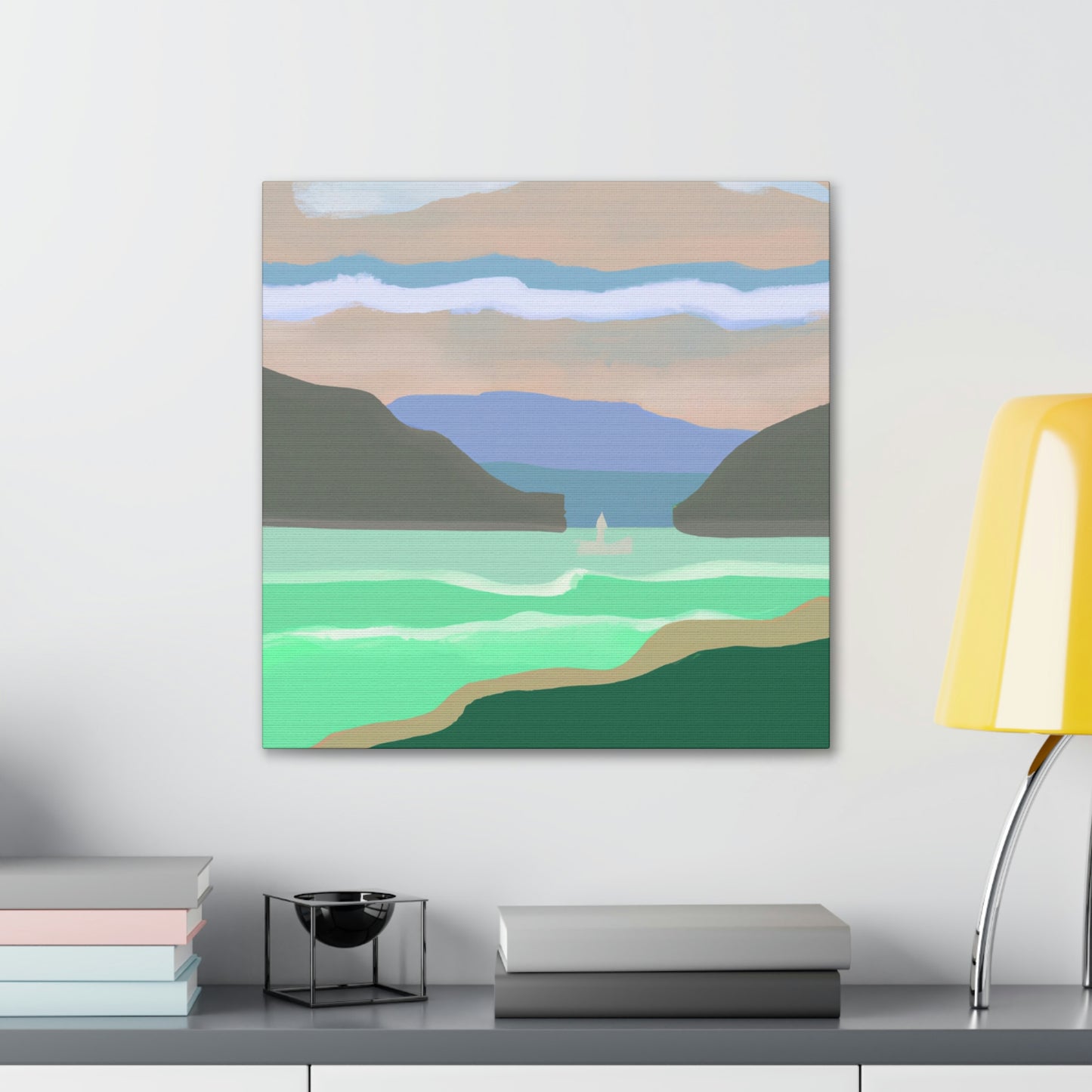 "Bay of Minimalism" - Canvas