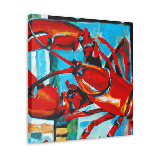 Lobster in Magnificence - Canvas