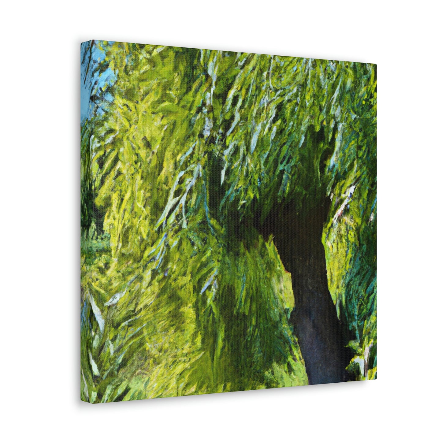 Willow by Moonlight - Canvas