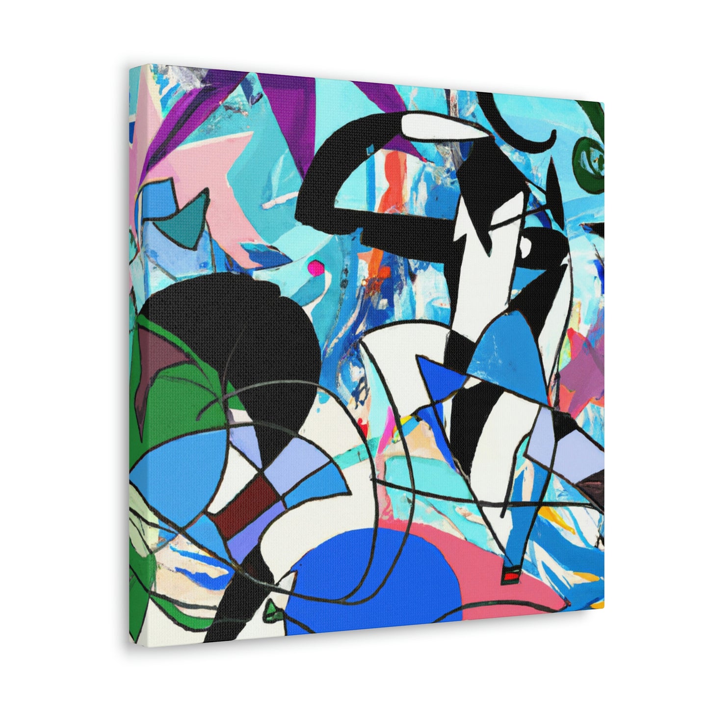 Neptune in Art Deco - Canvas