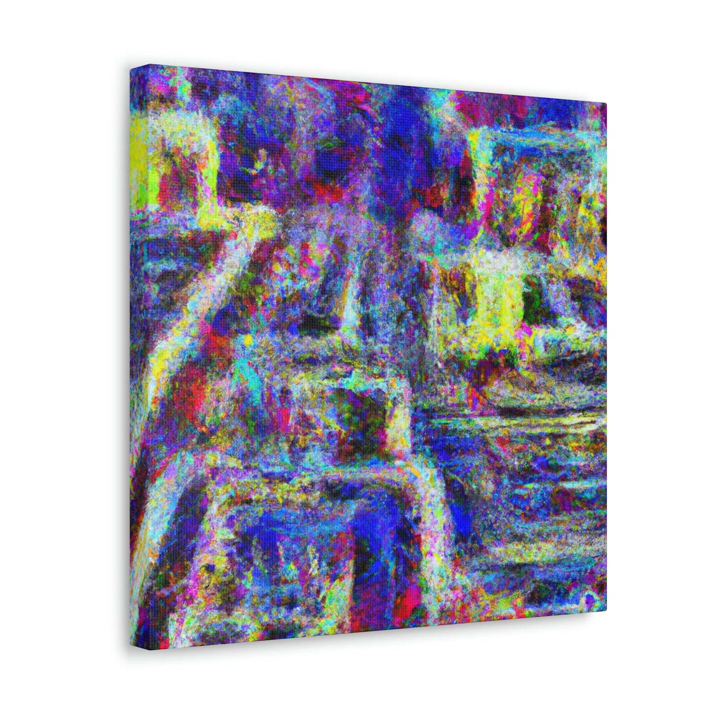 "Technology in Impressionism" - Canvas