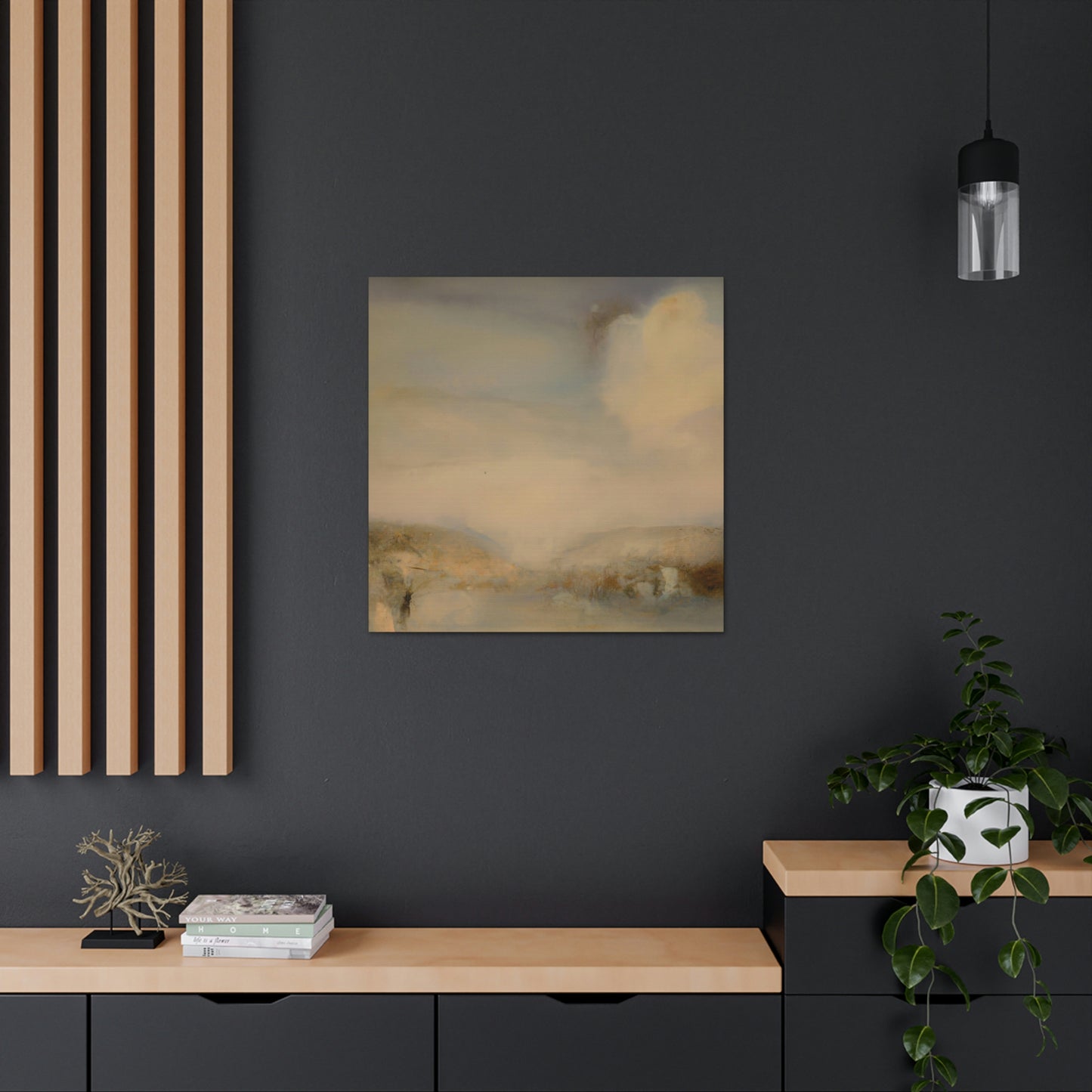 "Bay at Dusk Setting" - Canvas