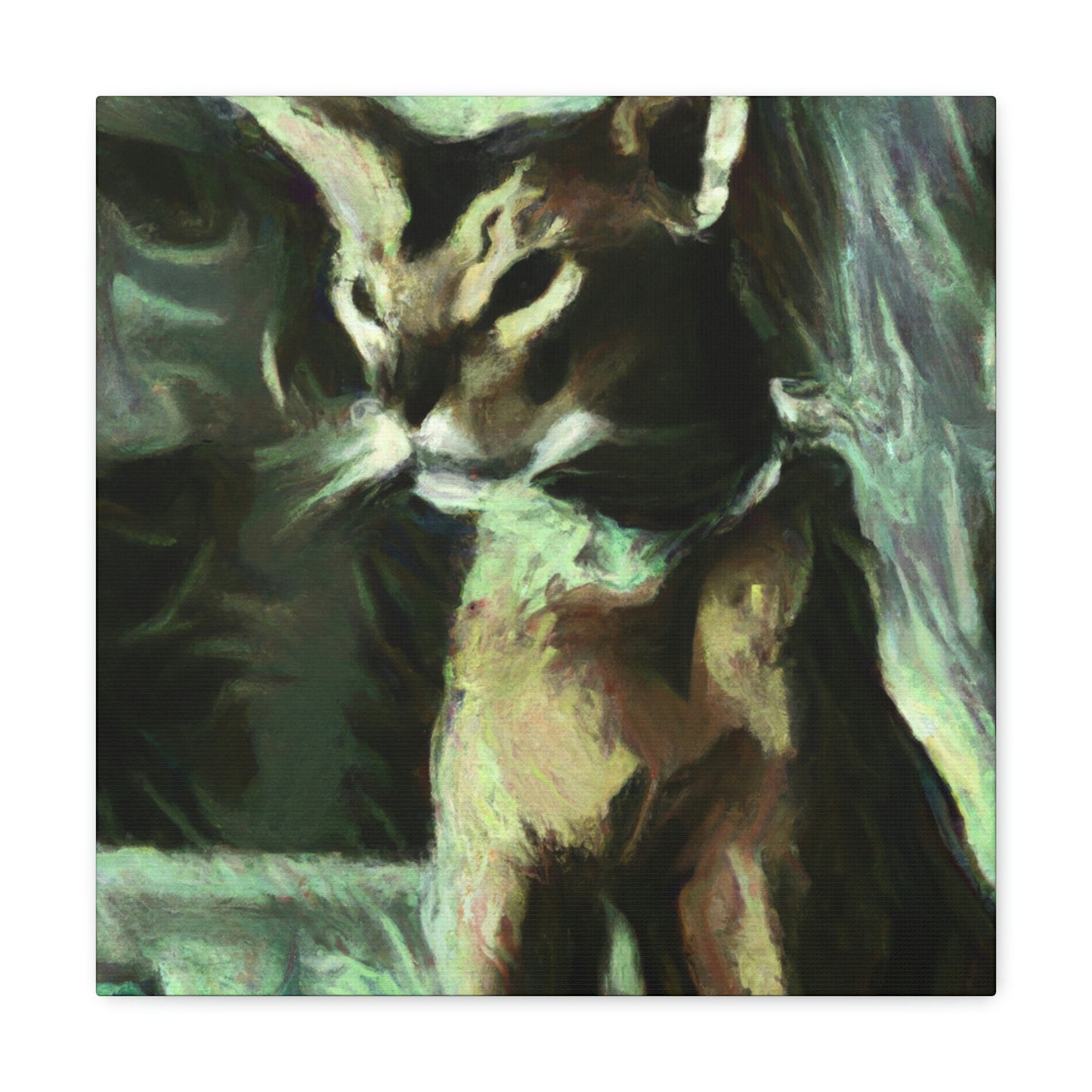 "Abyssinian in Expressionism" - Canvas