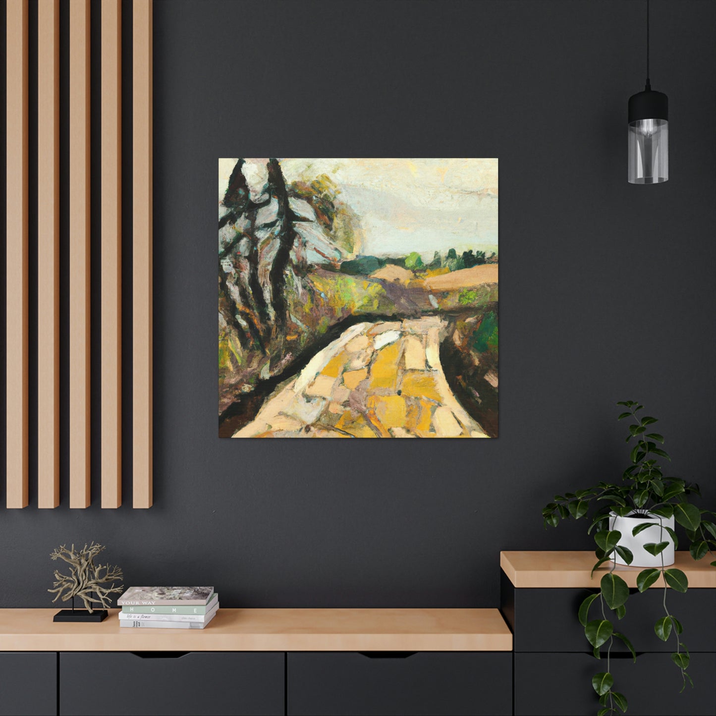 "Path to the Countryside" - Canvas