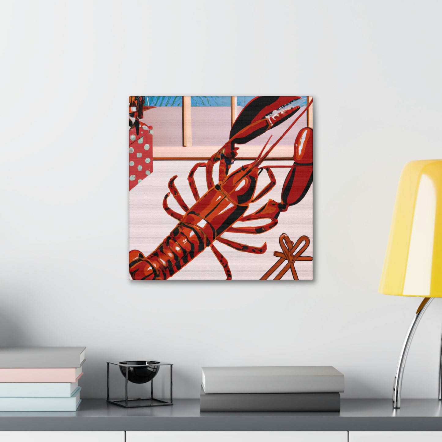 "Lobster's Glow Glamours" - Canvas