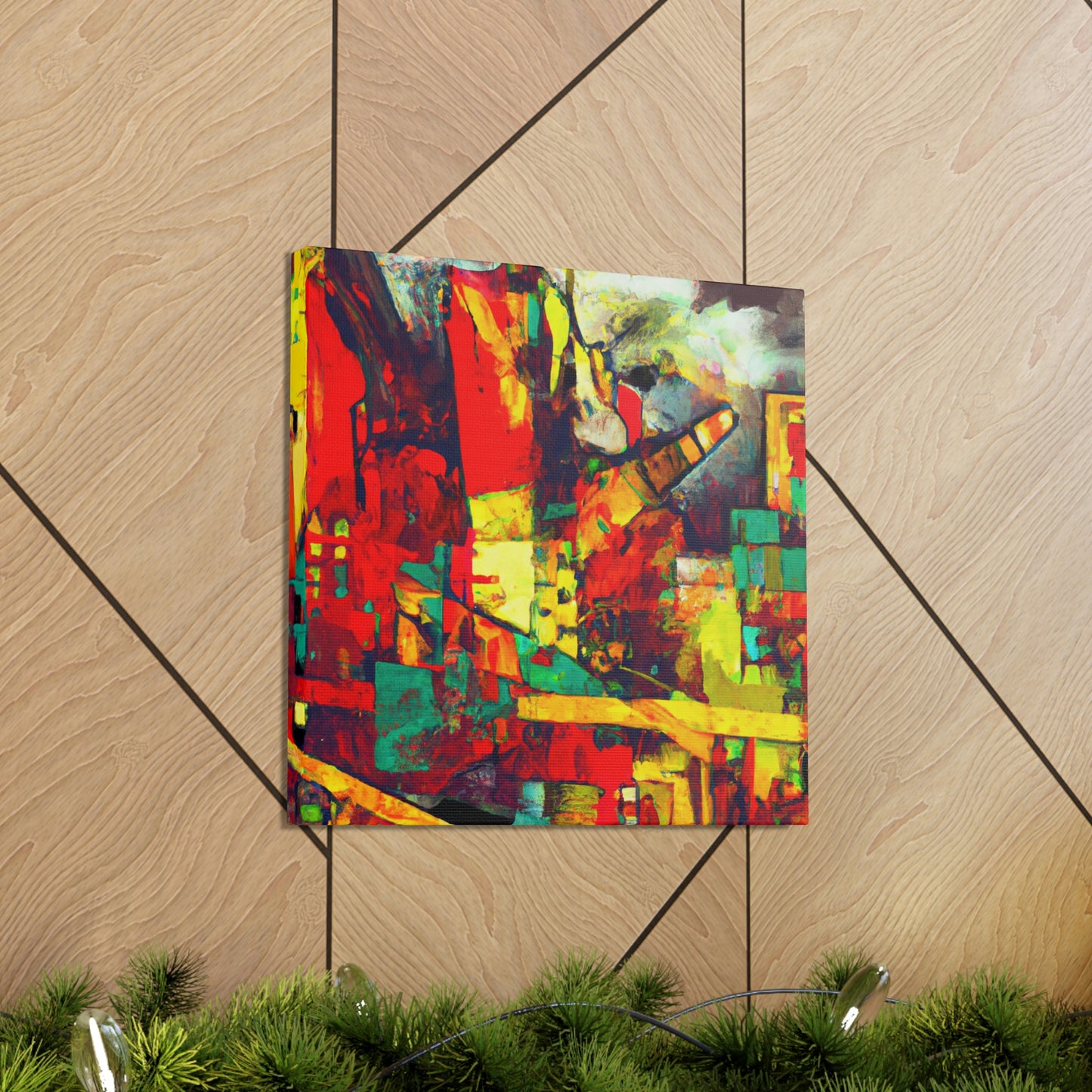 Craftsman in Abstraction - Canvas