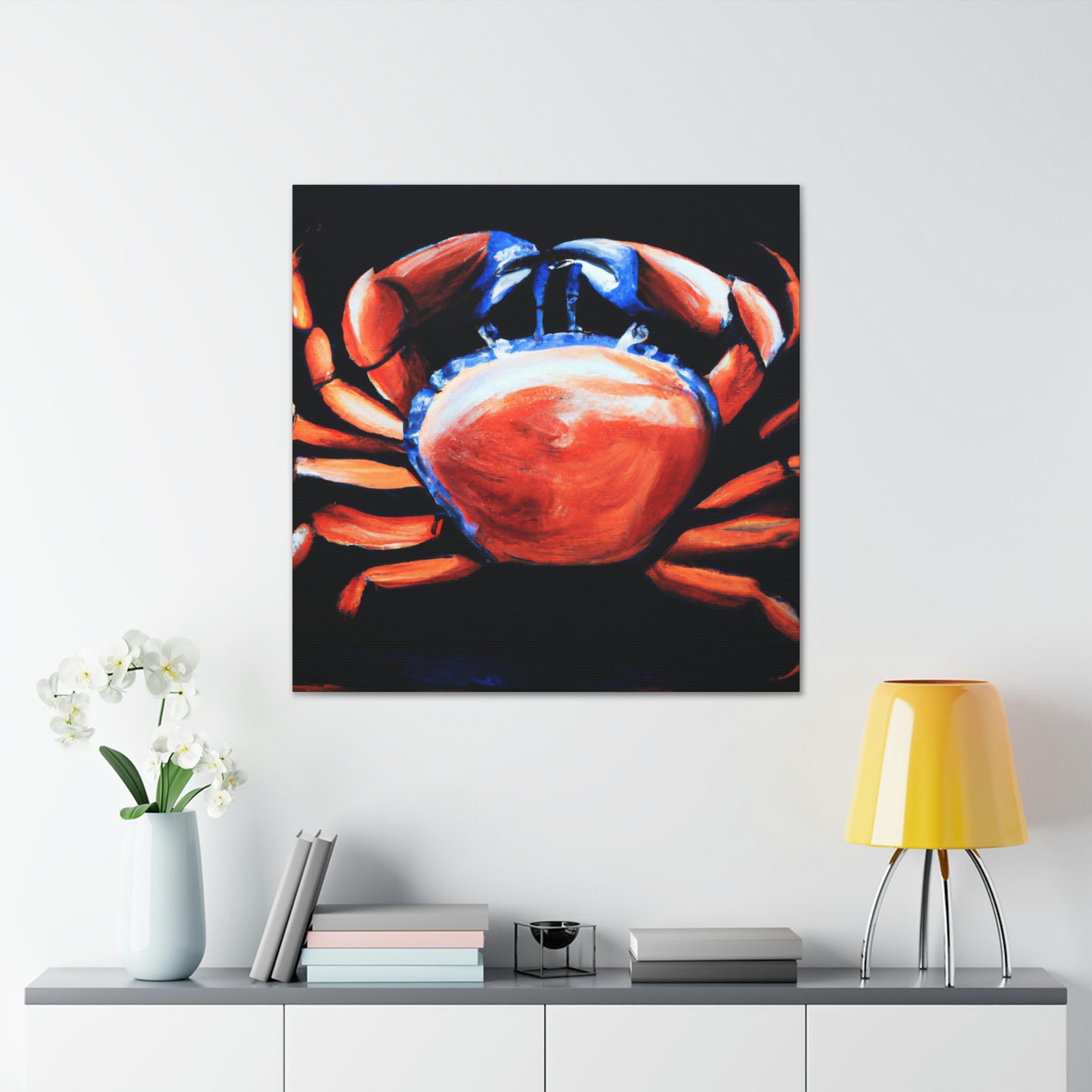 Crab in Expressionism - Canvas