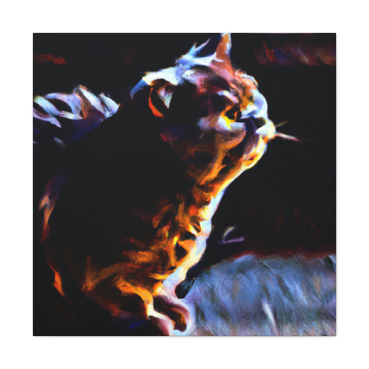 British Shorthair Reflection - Canvas