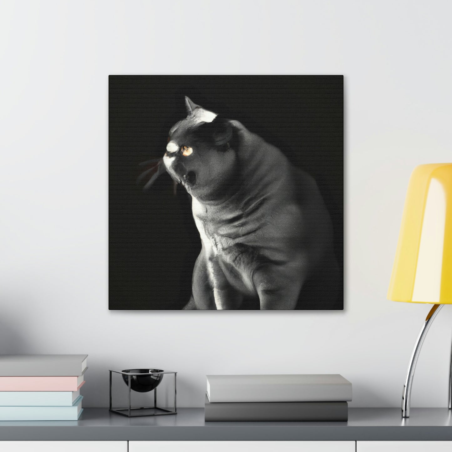 "British Shorthair Slumber" - Canvas