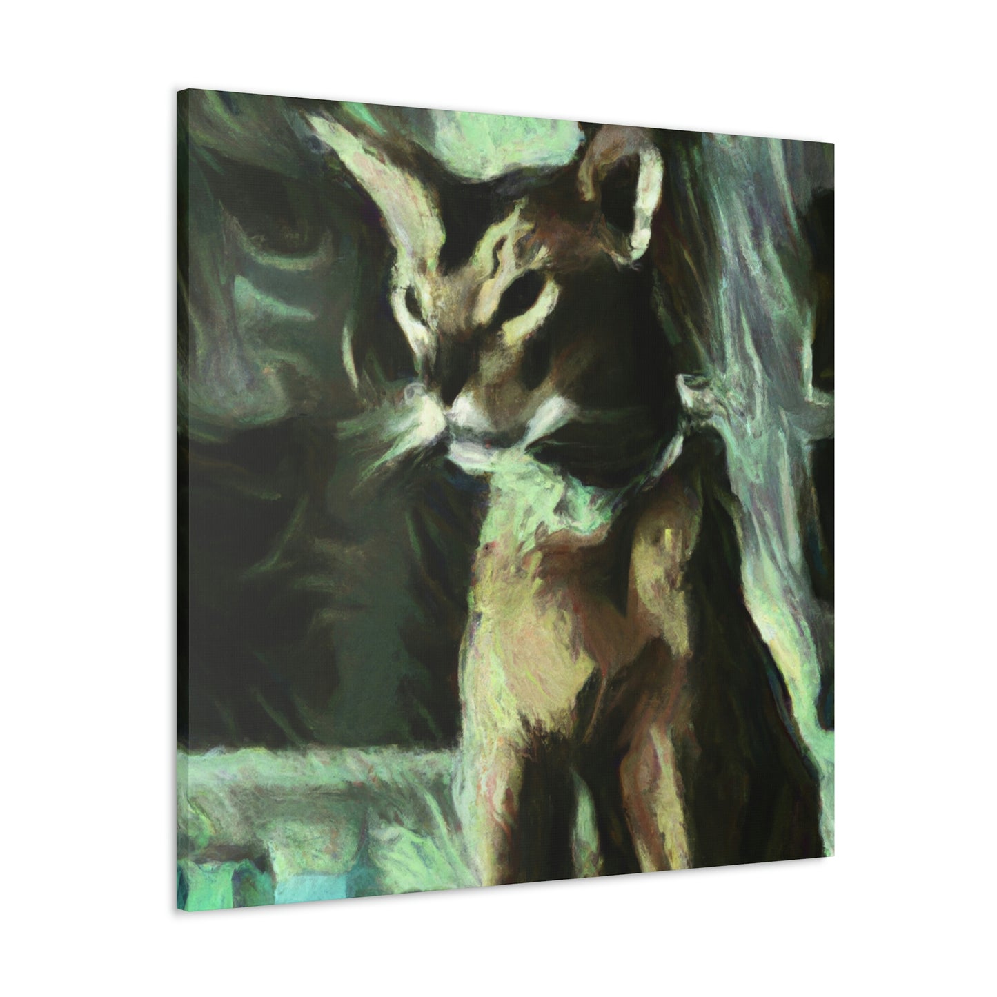 "Abyssinian in Expressionism" - Canvas