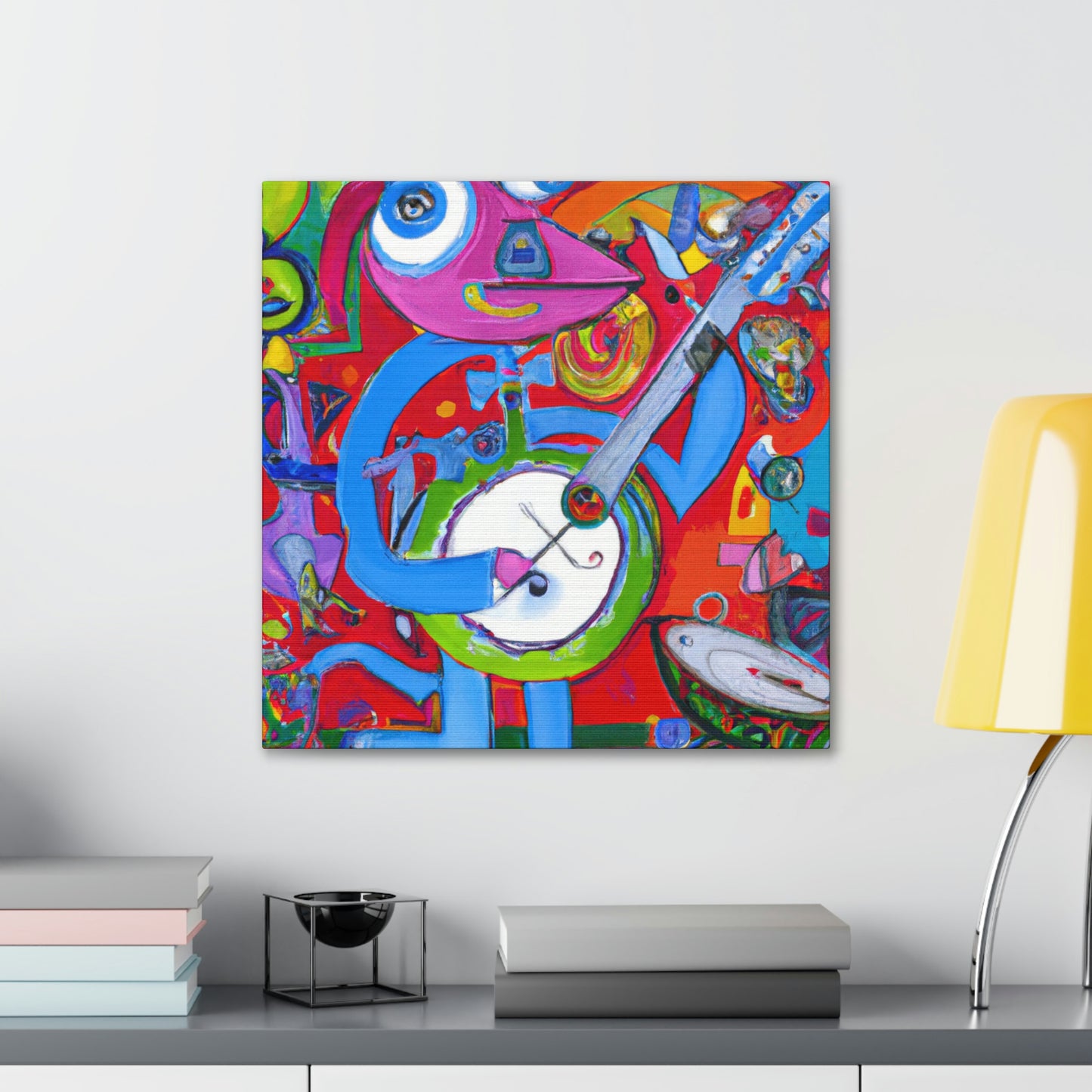 "Banjo of Abstractions" - Canvas