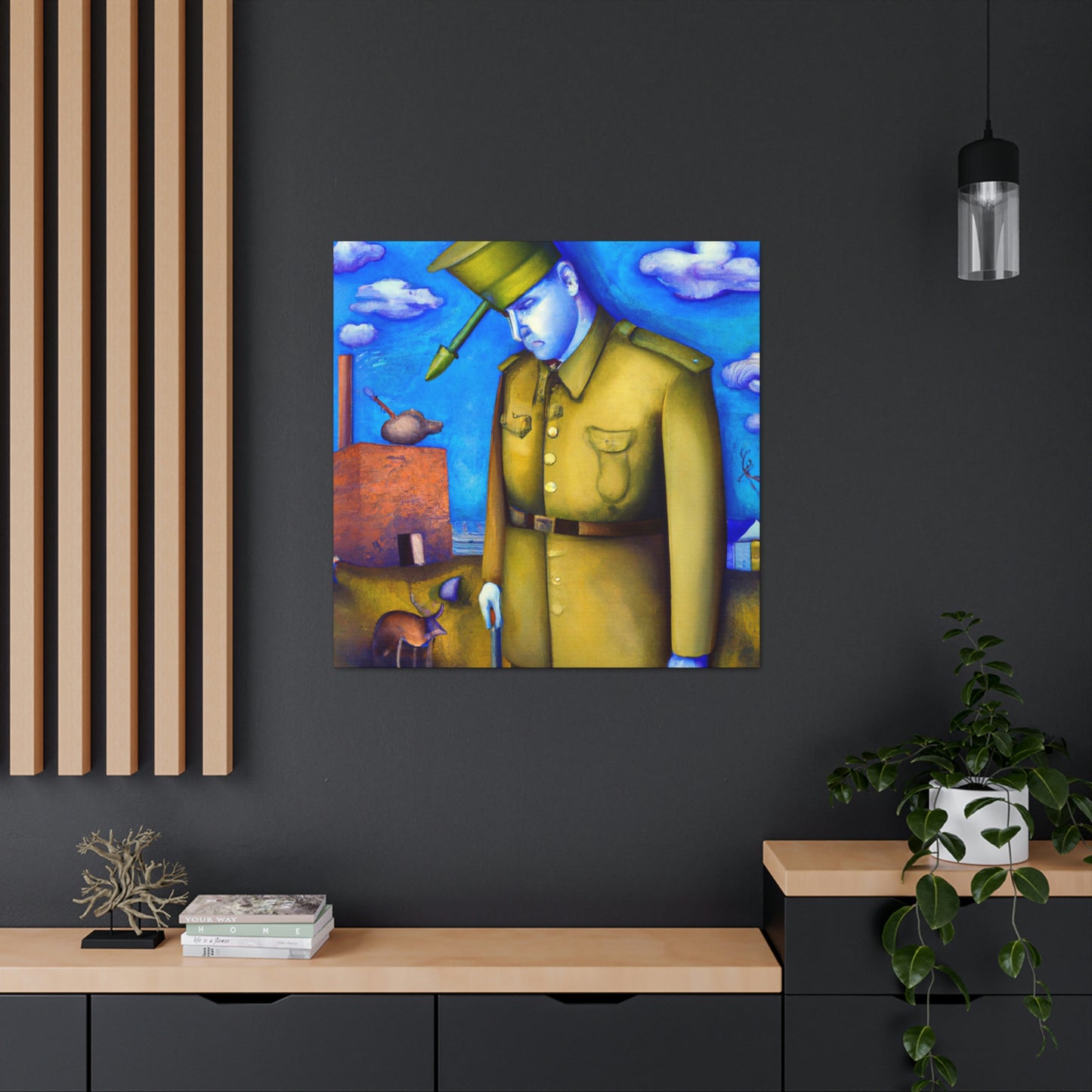 "Supply Sergeant Dreamscape" - Canvas