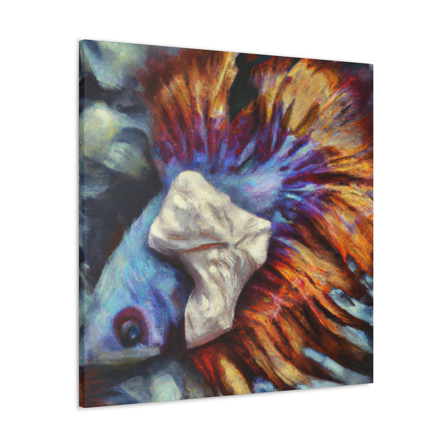 "Surreal Betta Flying" - Canvas