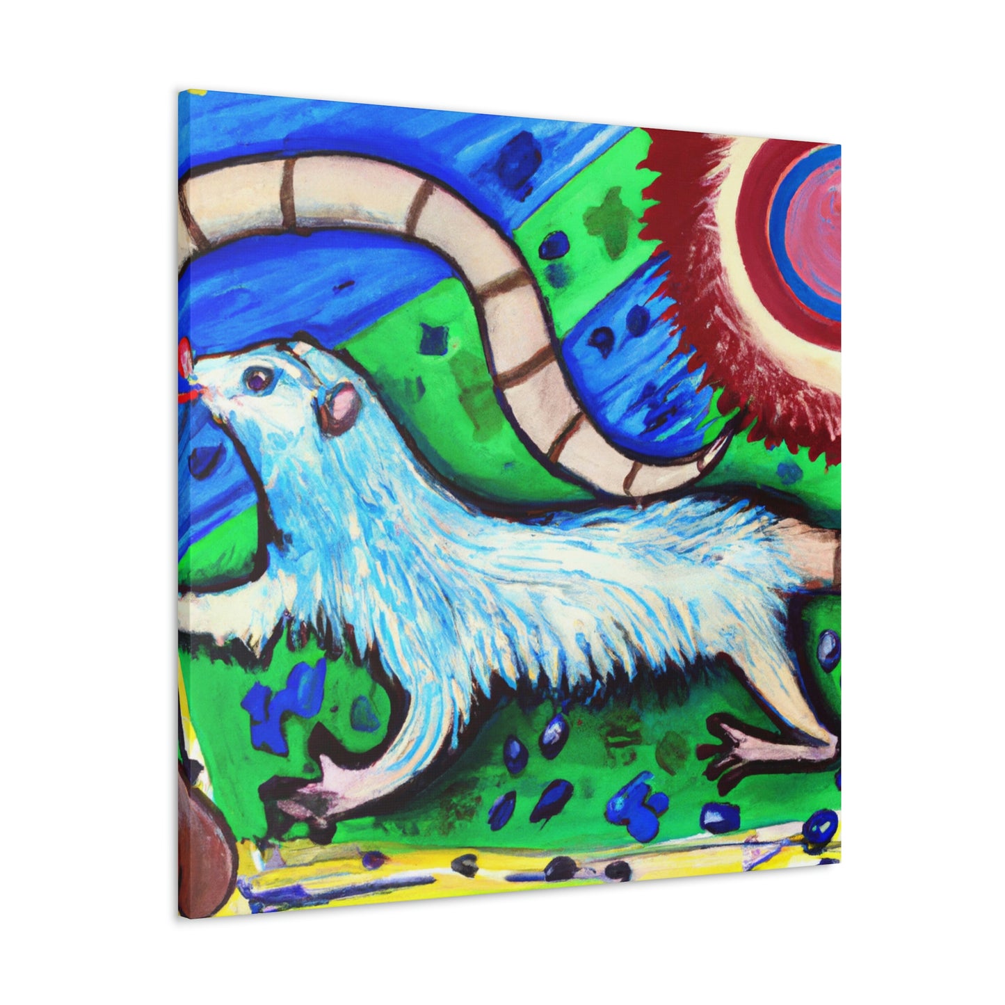 Ferrets in Flight - Canvas