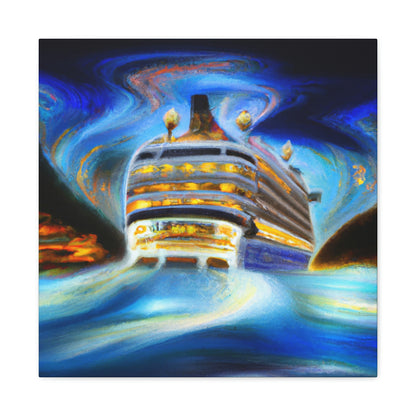 "Cruise Ship Surreality" - Canvas