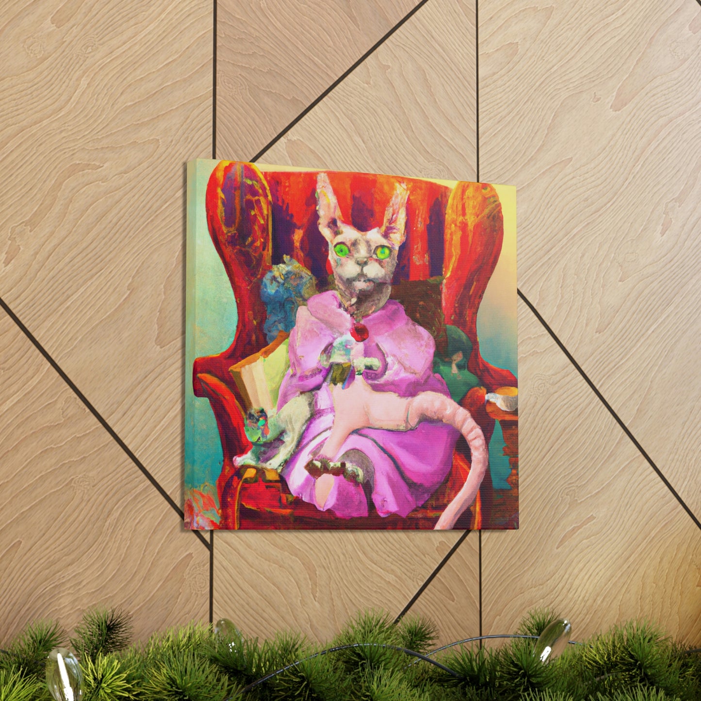 "Mysterious Sphynx Revealed" - Canvas