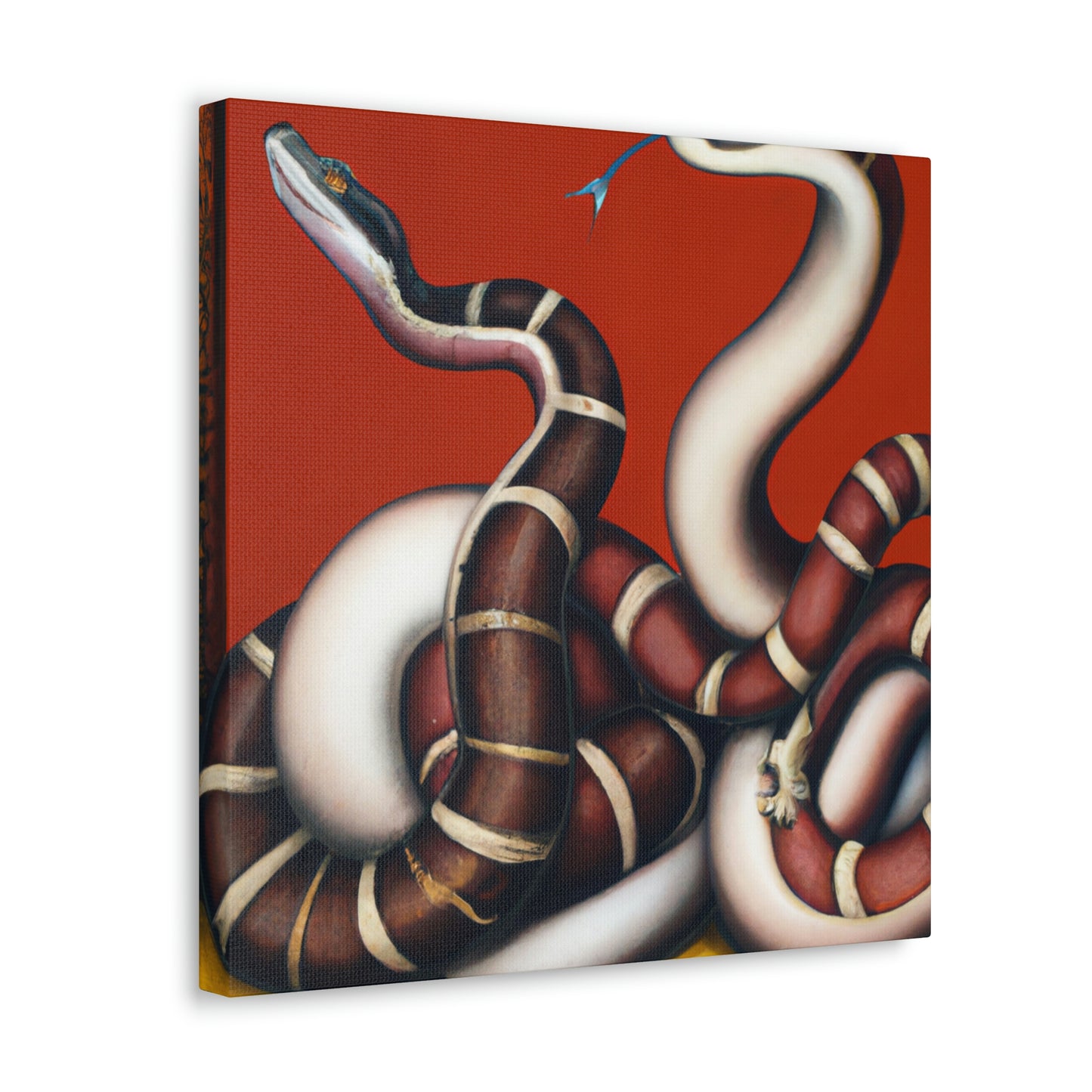 "Slithering Art Deco" - Canvas