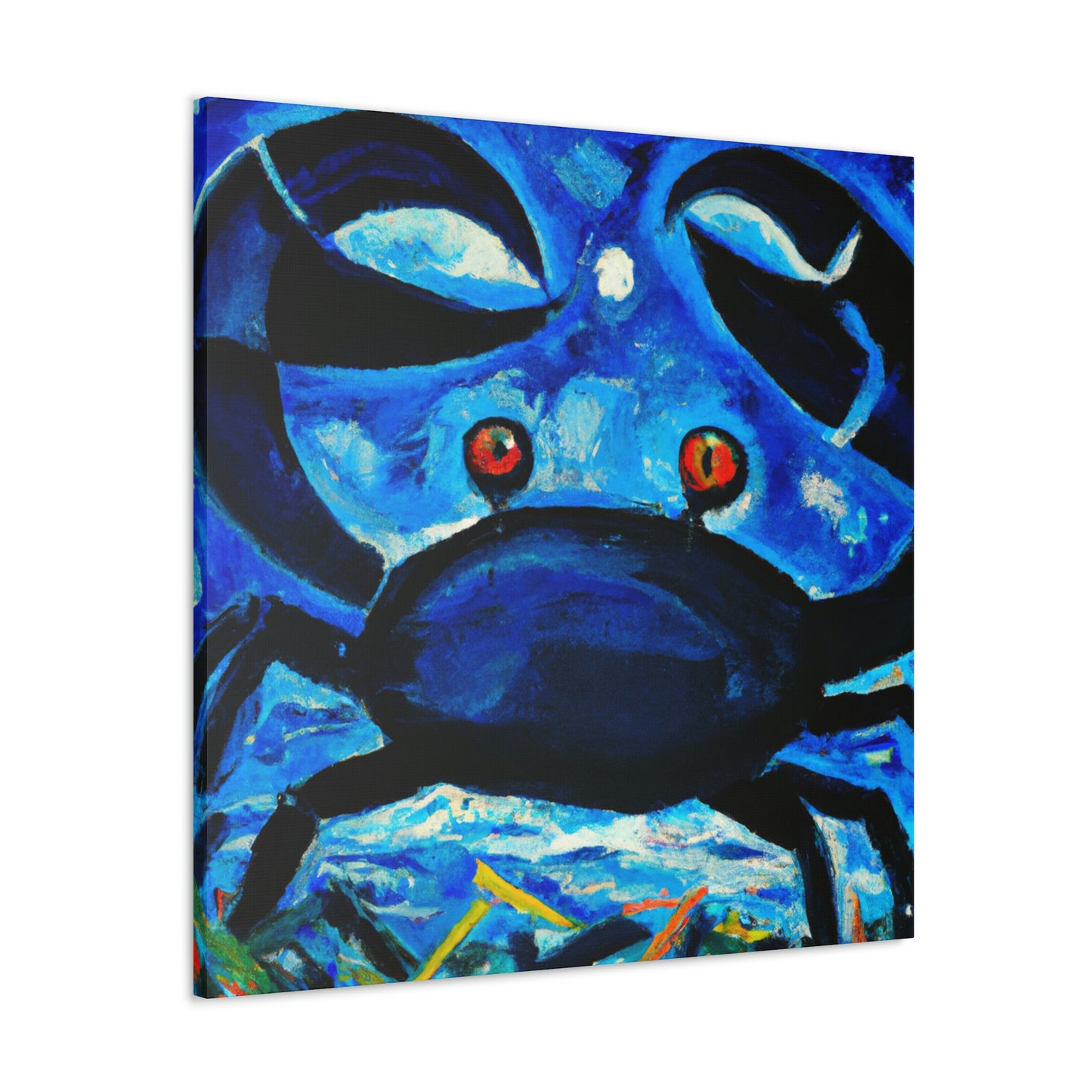 Crab March Expressionism - Canvas