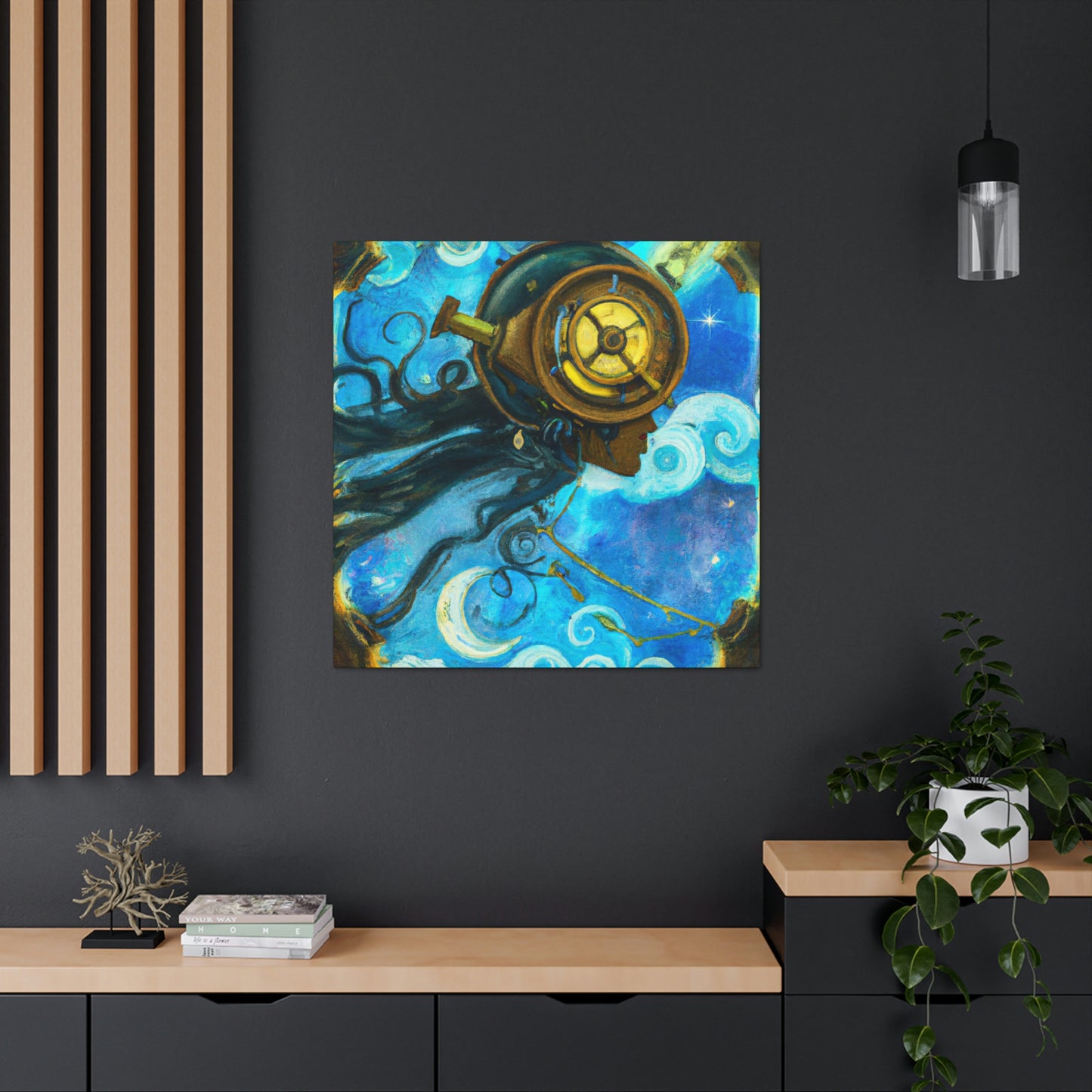 Neptune's Steam Empire - Canvas