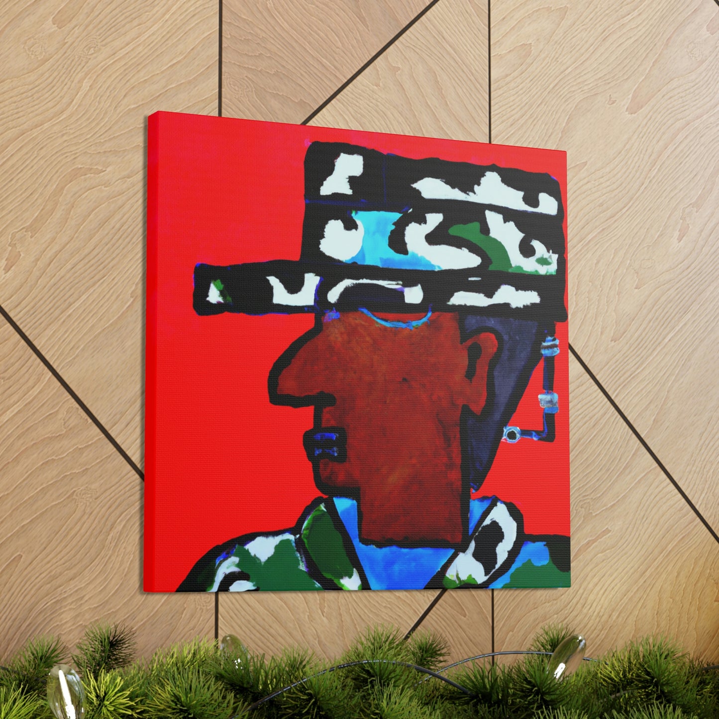 "Supporting the Troops" - Canvas